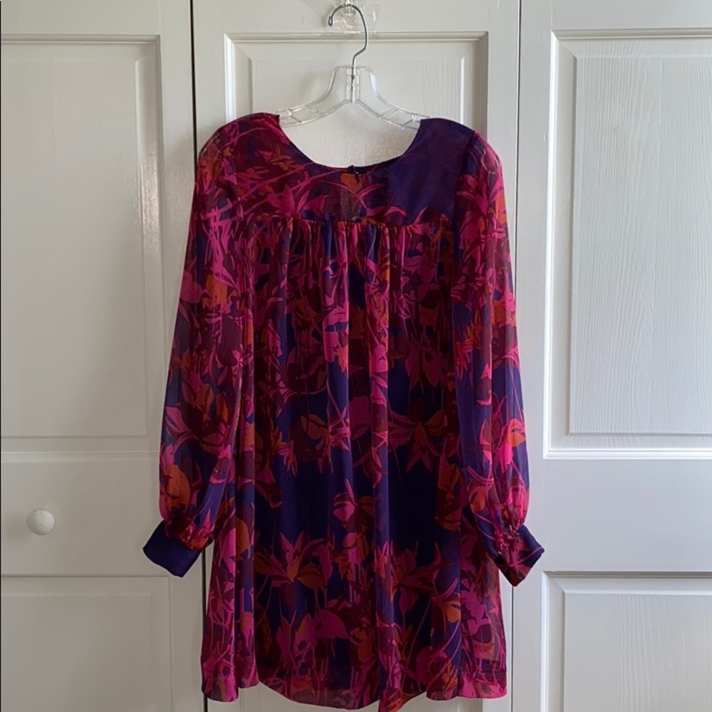 H&M Long Sleeve Floral Dress